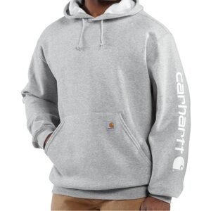 Carhartt Men's Light Gray Hoodie